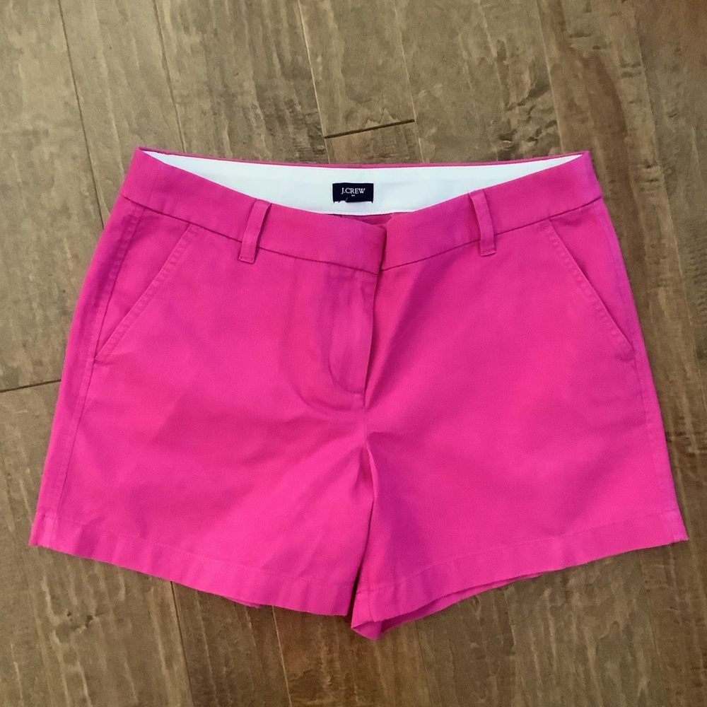 J. Crew Pink Women's Chino Shorts